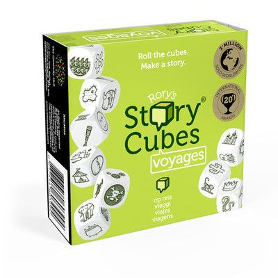 The Creativity Hub Story Cubes - Voyages - Green