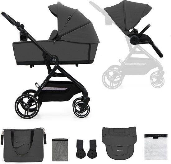 Kinderkraft Yoxi 2-in-1 Kinderwagen Grijs