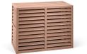 Evolar Airco Omkasting Buitenunit - Ombouw Warmtepomp - Onderhoudsvrij - WPC - 110 x 80 x 55 cm - EVO-COVER-WPCMT