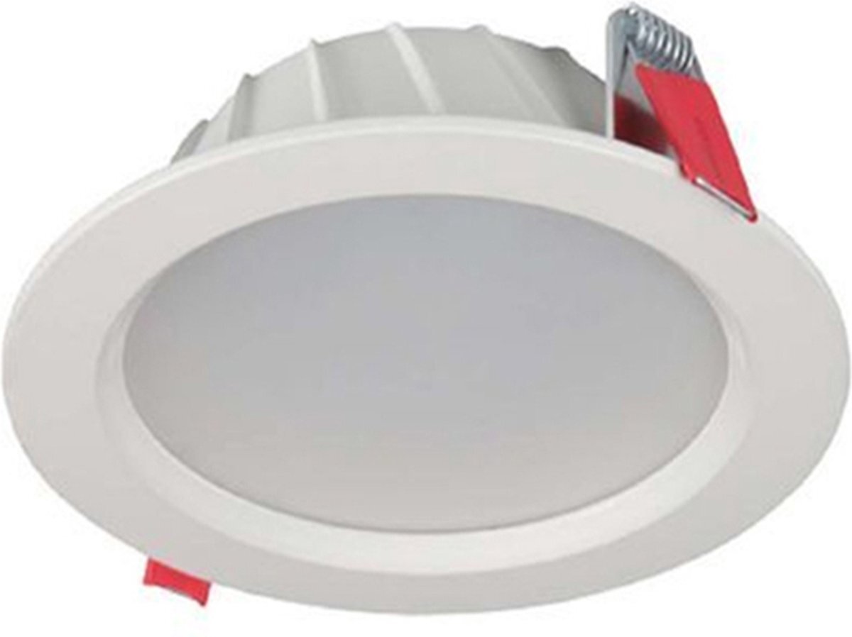 Groenovatie LED Paneel Plafondlamp 7W - Rond - ? 11 cm - Warm Wit - Inbouw