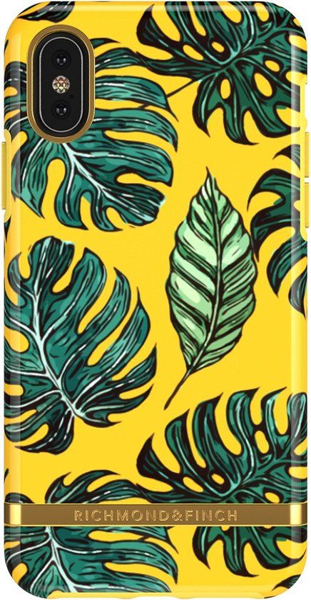 Richmond & Finch Tropical Sunset iPhone Xs Case - Hard Plastic Back Cover