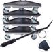 Duro Chariot Élévateur De Meubles 5 Pcs. Set De Transport De Meubles Aide Au Déménagement Rouleaux De Meubles Support De Meubles Rouleaux De Transport De Meubles Glissières De Meubles Système De Trans
