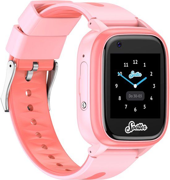 Spotter Explorer 4G GPS Kinderhorloge - Roze - Met Camera, Bellen & Chatfunctie - Waterdicht - Inclusief Simkaart