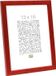 Deknudt Frames fotolijst S41JL4 - hout - rood - 13x18 cm