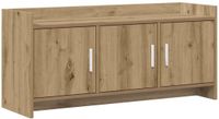 vidaXL TV-kast 102 x 33 x 47 cm Artisanaal eiken Bewerkt hout