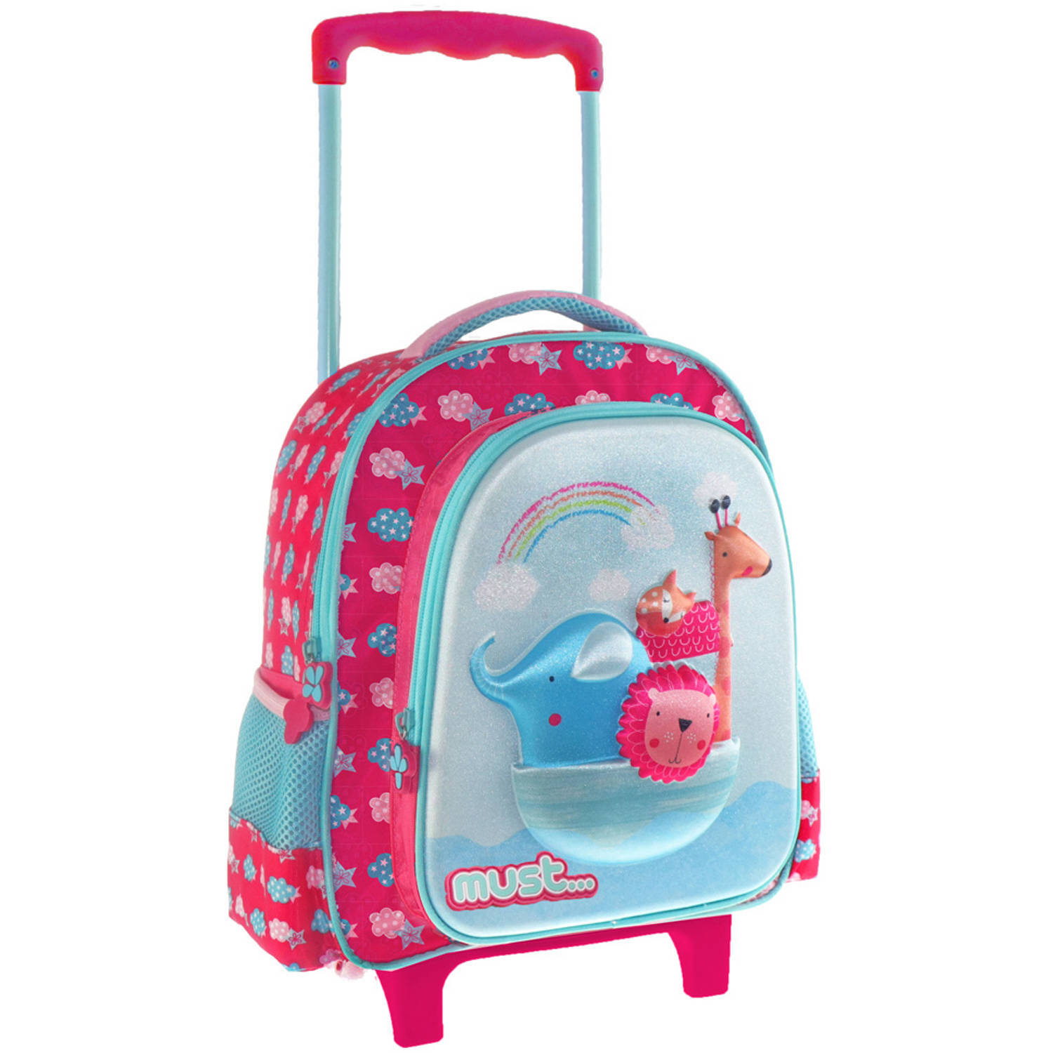 Simbashop Noah's Ark Rugzak Trolley - 31 x 27 x 10 cm - Multi