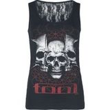 Tool Top Skulls Vrouwen Zwart