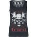 Tool Top Skulls Vrouwen Zwart