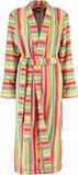 Cawö dames badjas badstof multicolor maat 36