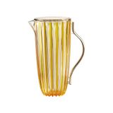 GUZZINI Karaf rolkraagdeksel 123800151 Guzzini transparant geel 1,75 liter gerecycled kunststof