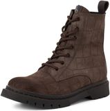 Tamaris Dames Enkellaarsjes 1-25269-41-396 Bruin Suède
