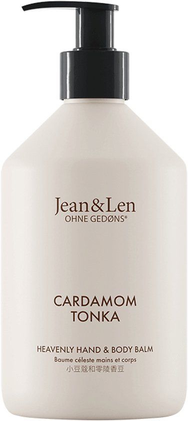 Jean & Len Heavenly Hand- & Body Balm Cardamom & Tonka, vegan, 500 ml