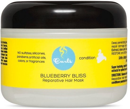 Curls Blueberry Bliss Reparative Hair Mask-Krullend Haar- 236ml
