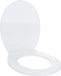 Bisk Formic - Universele Toiletbril - Wit - Polipropyleen - Easy Clean
