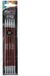 KnitPro K47012 Sokkennaalden, metaal, bruin, 15 cm / 5,5 mm