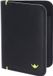 Golden Head Leren kaarthoes Neon RFID Protect Kartenetui 4456 Schwarz zwart