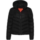 Superdry Hooded Microfibre Padded Jkt Dames Jas - Black - Maat L
