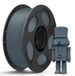 PLA-filament, 1,75 mm, bleu-gris, 1 kg, pour imprimantes 3D