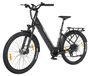 StarTech Elektrische stadsfiets - Elektrische fiets voor volwassenen - 200–250 W - 48-V lithiumaccu - Bereik van meer dan 60 km - Maximale snelheid onder de 25 km/u - Grijs