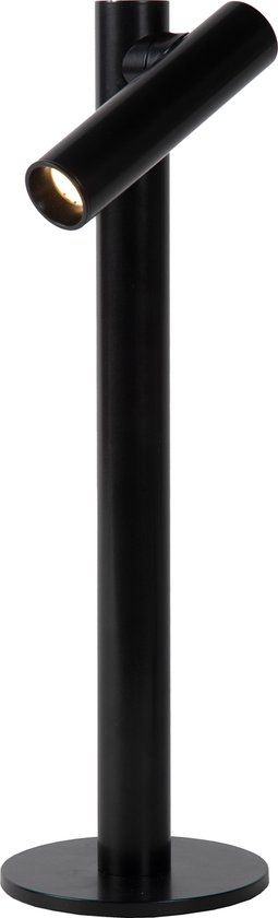 Lucide ANTRIM - LED Tafellamp - Oplaadbaar - Dimbaar - Zwart