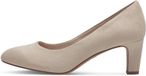 Tamaris - Femme - Escarpins - Talon bloc - Bout rond - Caoutchouc - 3-4 cm
