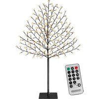 Monzana Kersenbloesem Lichtboom - 220 cm - Warm Wit Licht - Binnen & Buiten - 220 LED's - IP44