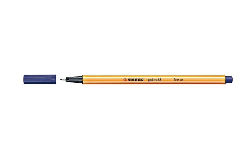 Stabilo point 88 - 88/22 - blauw, oranje