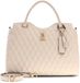 GUESS Tamara Satchel Handtas Schoudertas Bone Wit
