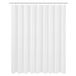 N&Y HOME Extra breed extra lang stoffen douchegordijn voering 274 x 213 cm, hotelkwaliteit, wasbaar, witte spa badkamer gordijnen met doorvoertules, 108 x 84 cm