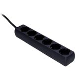 Procab PSC106 5G - Stekkerdoos - 6-voudig - 5 meter