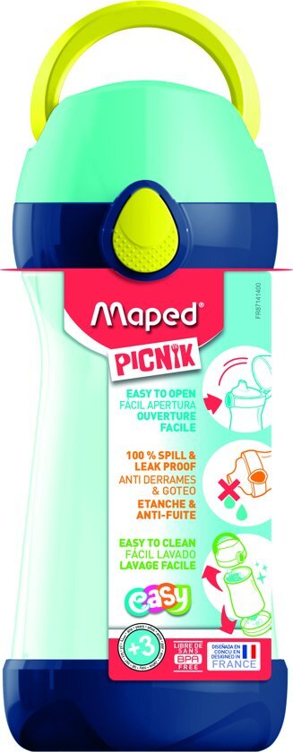 Maped Piknik DRINKFLES 430 ml - MAPED Picnik CONCEPT - blauwgroen