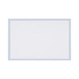 Bi-Office Whiteboard, droog afwasbaar, frame van lichtblauw hout, MDF, 80 x 60 cm
