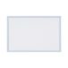 Bi-Office Whiteboard, droog afwasbaar, frame van lichtblauw hout, MDF, 80 x 60 cm