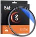 K&F Concept UV filter met multi layer coating 72mm slim design