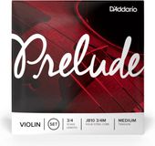 D'Addario J810 3/4M Prelude Vioolsnaren 3/4e Viool - Medium Spanning
