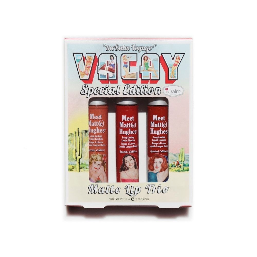 TheBalm Voyage Matte Lip Trio Set - 0681619818998