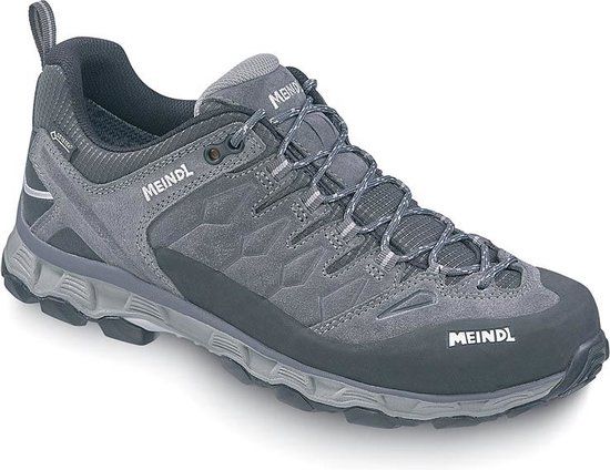 Meindl Lite Trail GTX Men's Low Hiking Shoe - Graphite/Grey - Size 8/42