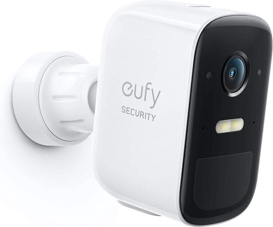 Eufy by Anker eufyCam 2C Pro Wireless Home Security-uitbreidingscamera, 2K-resolutie, batterijduur van 180 dagen, compatibel met HomeKit, IP67-weerbestendig, nachtzicht en geen maandelijkse kosten