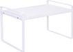 QUVIO Keukenkast organizer - Plankinzet - 31 cm - Metaal - Wit