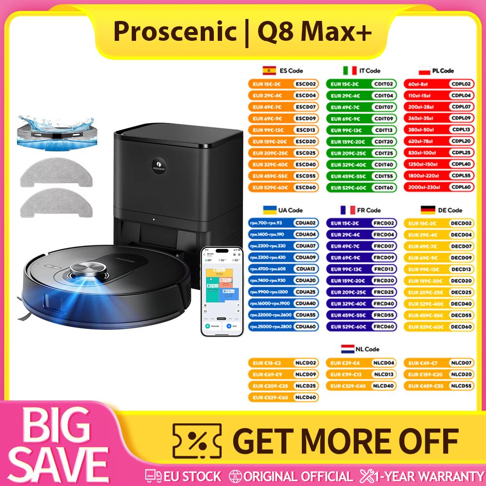 Proscenic Q8 Max+