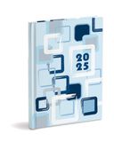 Dagplanner Organizer 2025 cm 15 x 21 gesloten januari-december 2025, vaste omslag