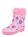 BECK Regenlaarzen 'Glückskäfer' blauw / hemelsblauw / pink / rosa / zwart
