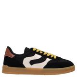 Scotch & Soda Nixie suede sneakers zwart