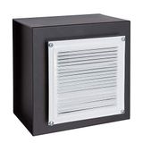 ARREGUI Grid 13000W-S0 Safe, gecamoufleerd achter ventilatierooster, wandkluis, verborgen kluis, onzichtbare kluis, geheime doos, 20 x 20 x 13 cm, 6 l