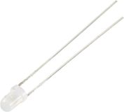 TRU COMPONENTS Bedrade LED Warm-wit Rond 3 mm 1120 mcd 30 ° 12 mA 5 V