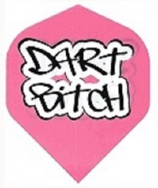 Dragon Darts - Dart Bitch - Dart flights - Pink - darts flights