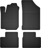 Wielganizator BasicProtect Serie - Rubberen Autovloermatten - Compatibel met Toyota Auris II - 2012-2018 - Korytkowe Randen