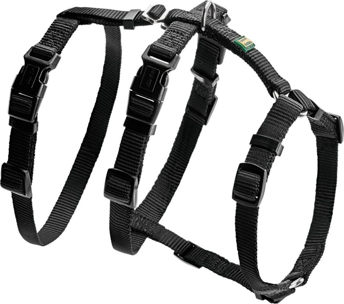 Hunter Veiligheidstuig Vario Rapid Zwart - Hondenharnas - 64-100 cm