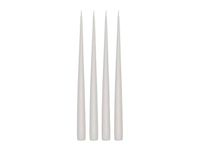 Scandi Essentials Bougie antique Atmosphere 32 cm, lot de 4 Gris glacé