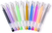 GOLDBUCH Acryl Gelstiften Set - 10 kleuren - Goud Zilver Zwart Wit - 0.8mm